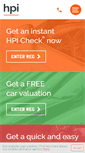 Mobile Screenshot of hpi.co.uk