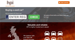 Desktop Screenshot of carnetukltd.hpi.co.uk