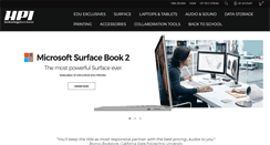 Desktop Screenshot of hpi.com